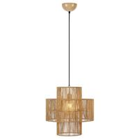 Pendelleuchte Memory-Funktion - Hellbraun/Naturfarben, Basics, Naturmaterialien (40/41/40cm) - Markslöjd