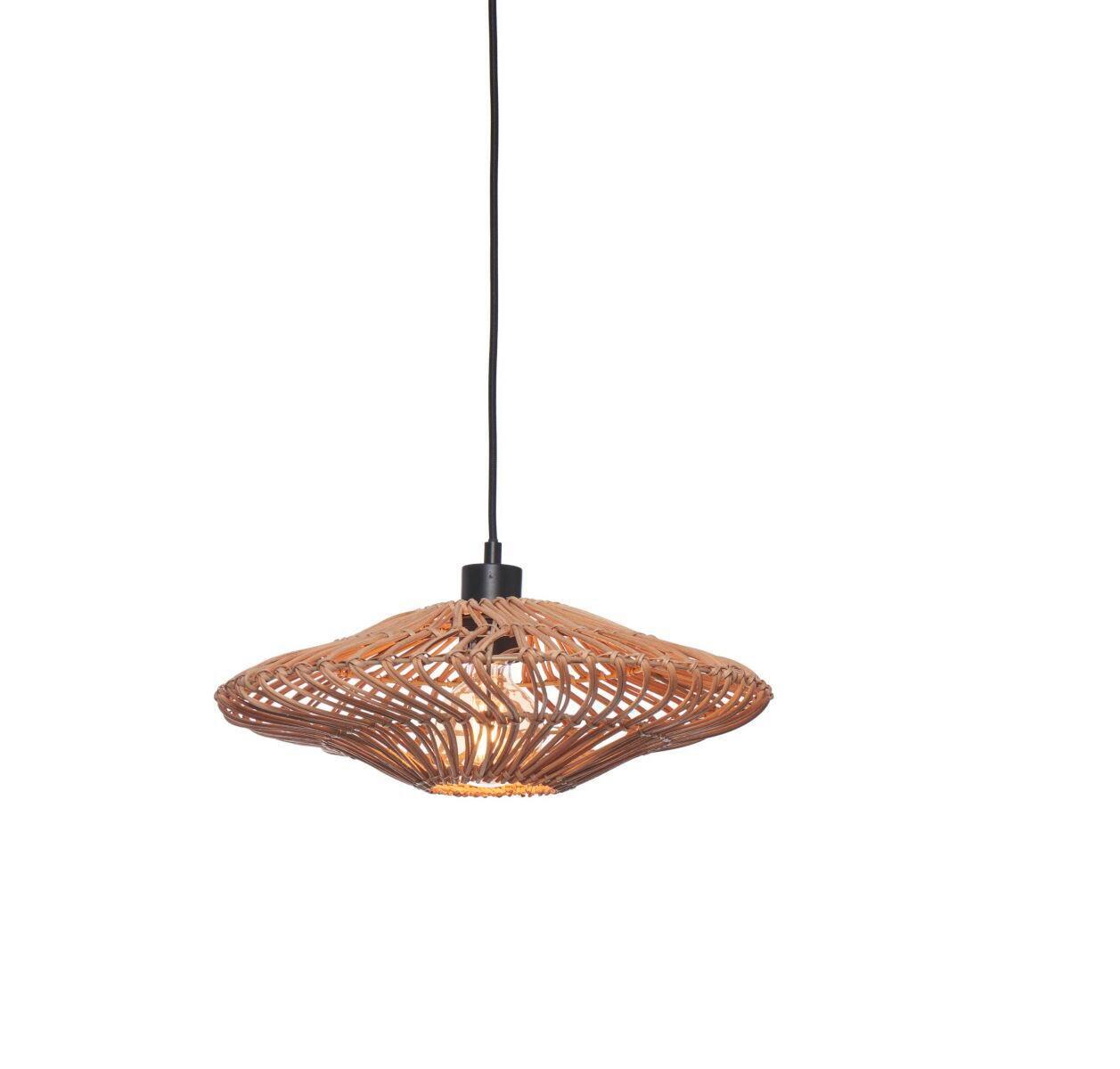Hängeleuchte Zanzibar/H/4012/N - Naturfarben, Trend, Naturmaterialien (40/12cm) - Good & Mojo
