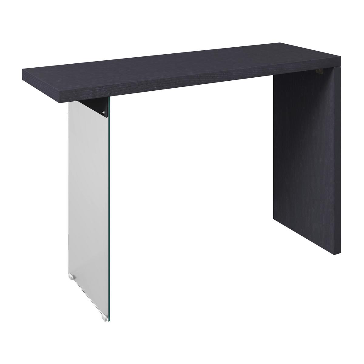 KONZOLOVÝ STOLEK MILAN - barvy dubu/černá, Moderní, dřevo/kompozitní dřevo (120/80/40cm) - Bessagi Home