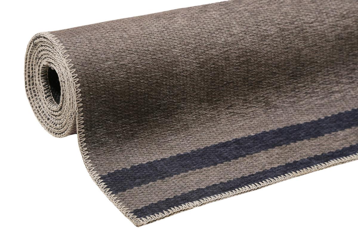 Flachwebteppich Camps Bay Braun/rosa/beige 130x190 Cm - Beige/Braun, KONVENTIONELL, Textil (130/190cm) - Esprit