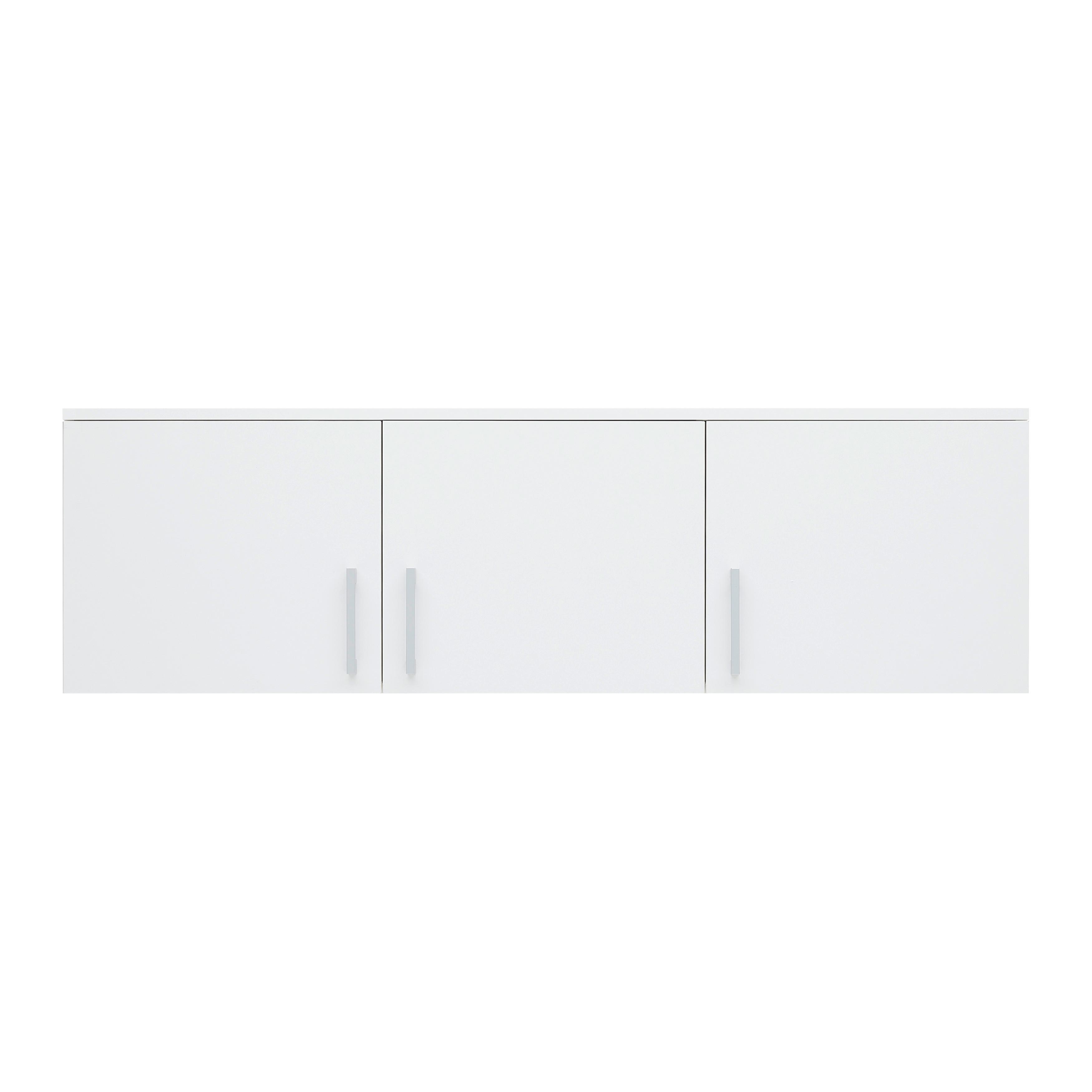NADSTAVEC NA SKRIŇU LASSE 3T - sivá/biela, Konventionell, drevo/plast (135/40/55cm)