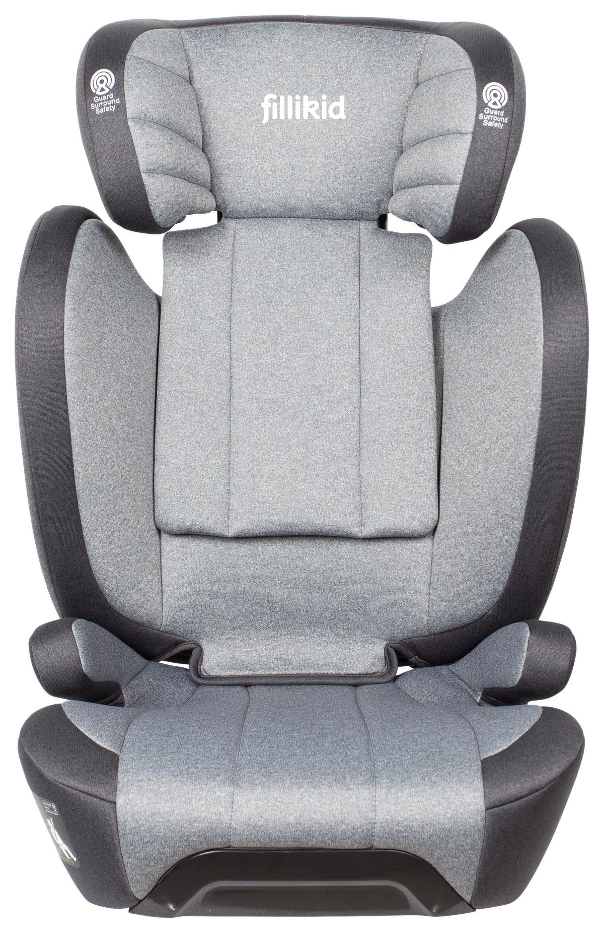 Kinderautositz Felix Grau - Grau, Basics, Kunststoff/Textil (45/44/60cm) - Fillikid