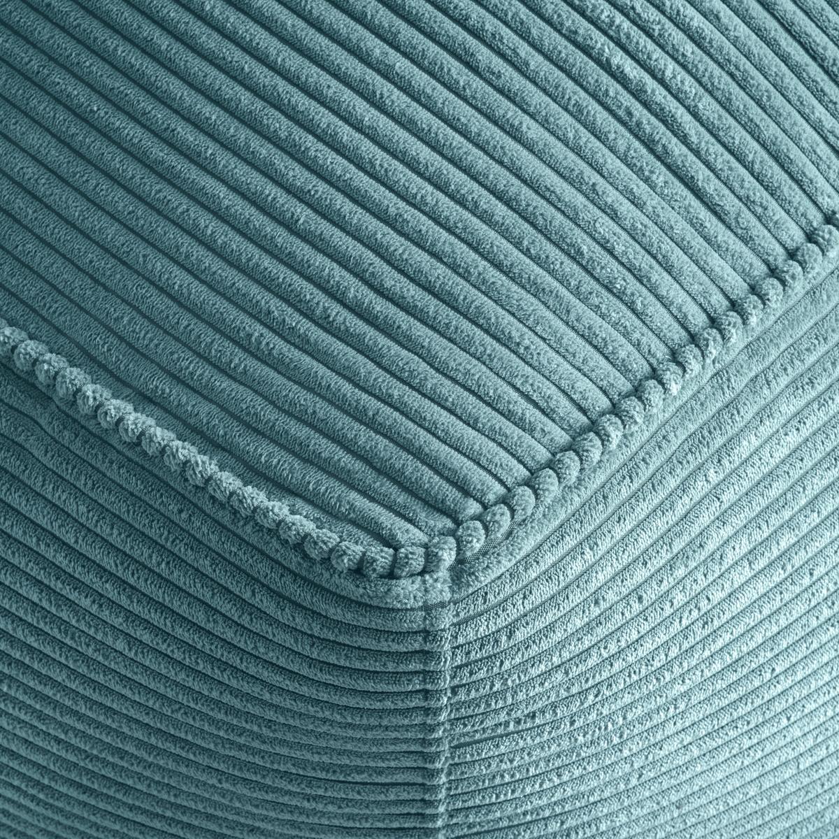 Sedací vak CAROLINE, petrolej.manšestr, max. 90 kg - petrolej, Moderní, textil (75/84/88cm) - Mömax