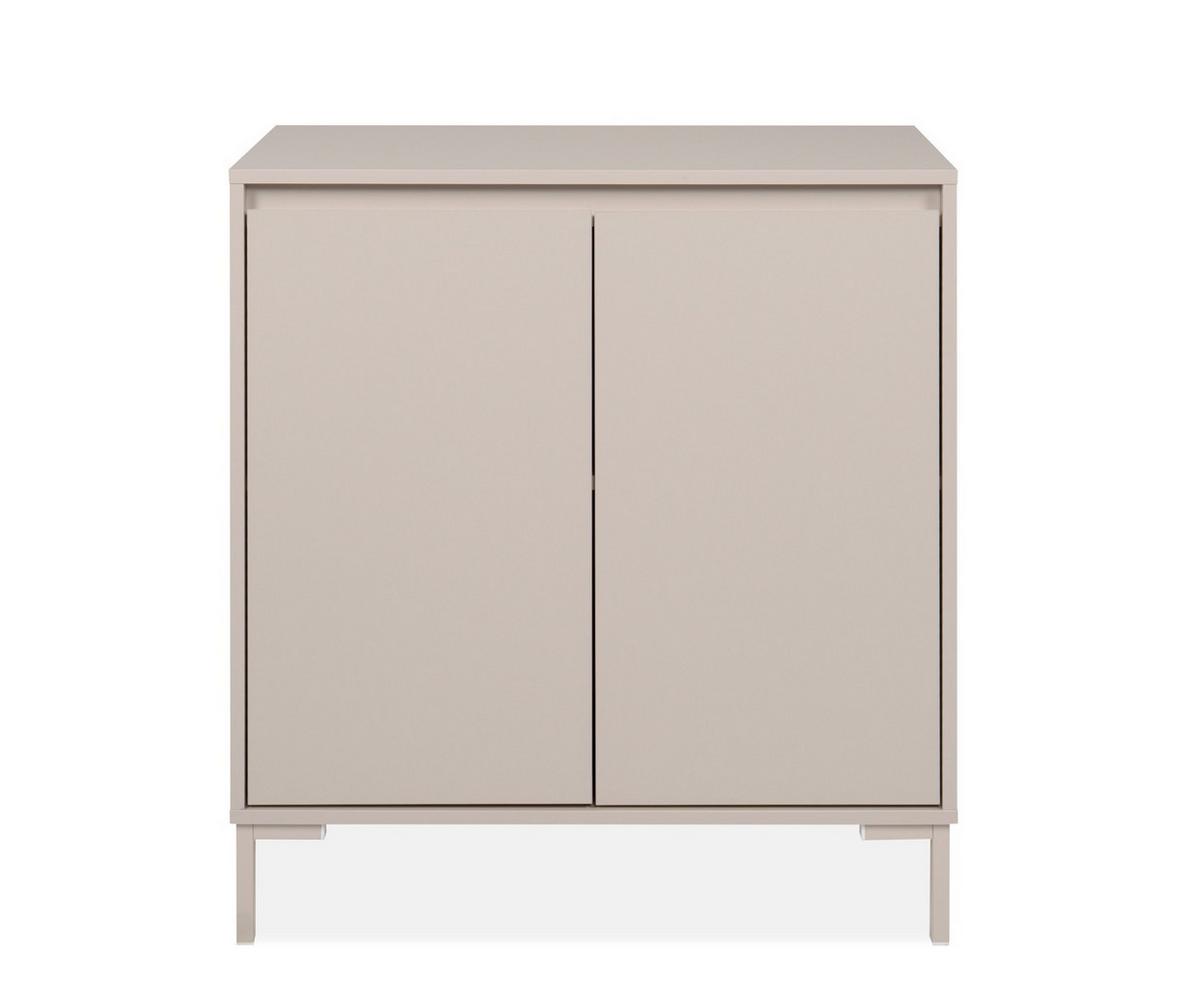 Kommode Korsika Kaschmir B: 81cm - Kaschmir, Design, Holzwerkstoff (81/87/40cm) - MID.YOU