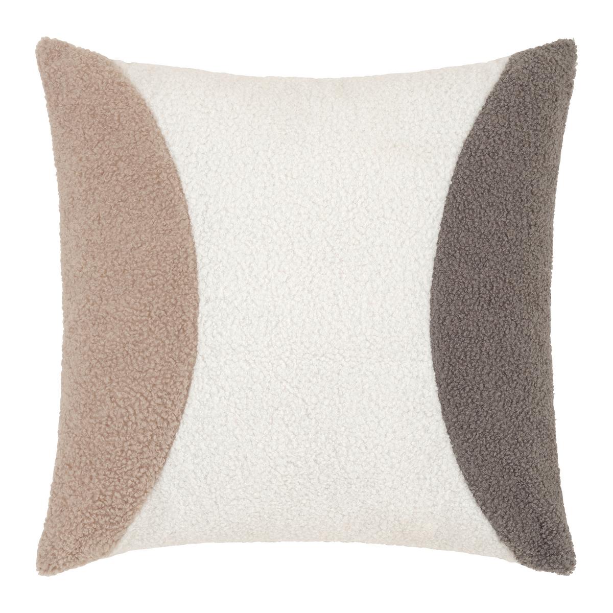 DEKORAČNÍ POLŠTÁŘ ANNA - šedá/přírodní barvy, Moderní, textil (45/45cm) - Mömax
