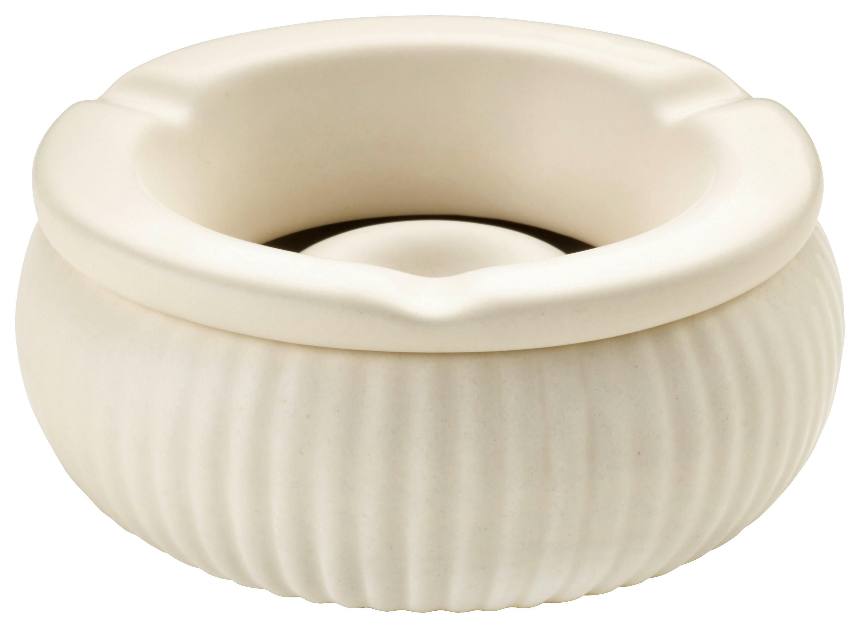Vonkajší popolník GREEK - béžová, Konventionell, keramika (15/5,7cm) - Mömax