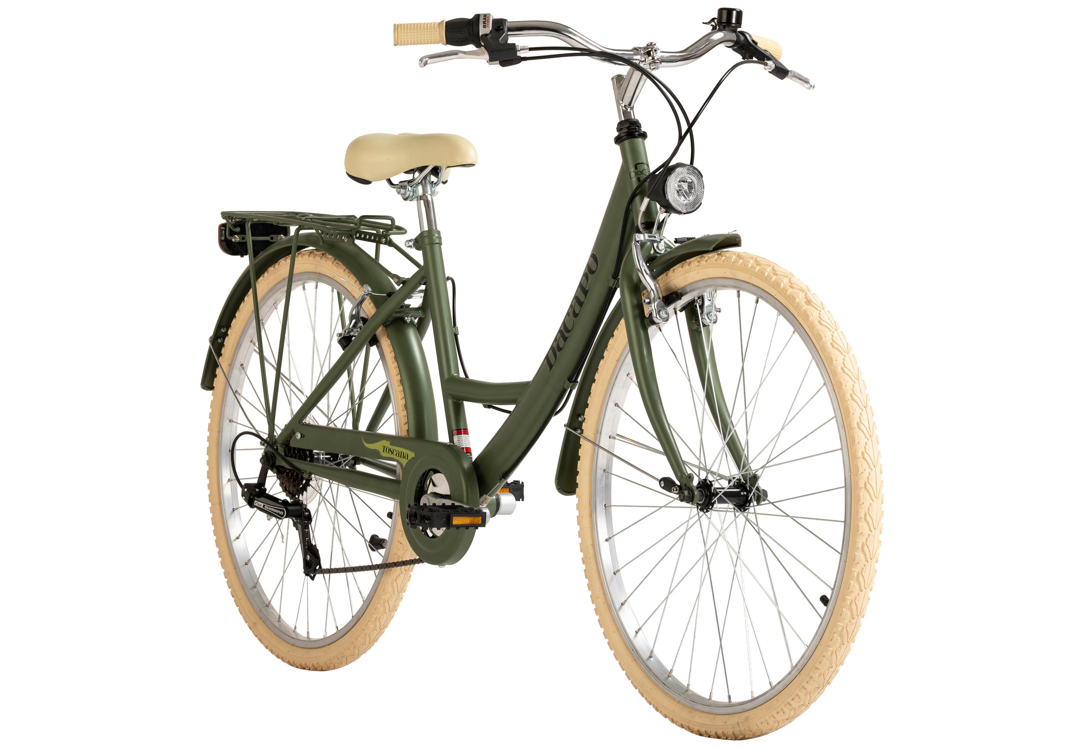 Citybike 402c Damen - Grün, MODERN, Metall (25/140/60cm)
