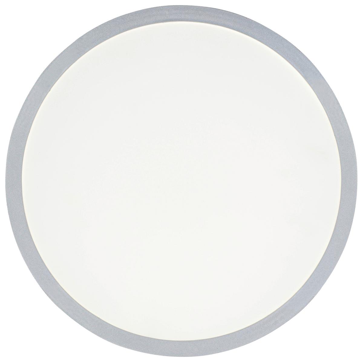 STROPNÍ LED SVÍTIDLO IMO - bílá/barvy stříbra, Romantický / Rustikální, plast (40/5cm) - Mömax