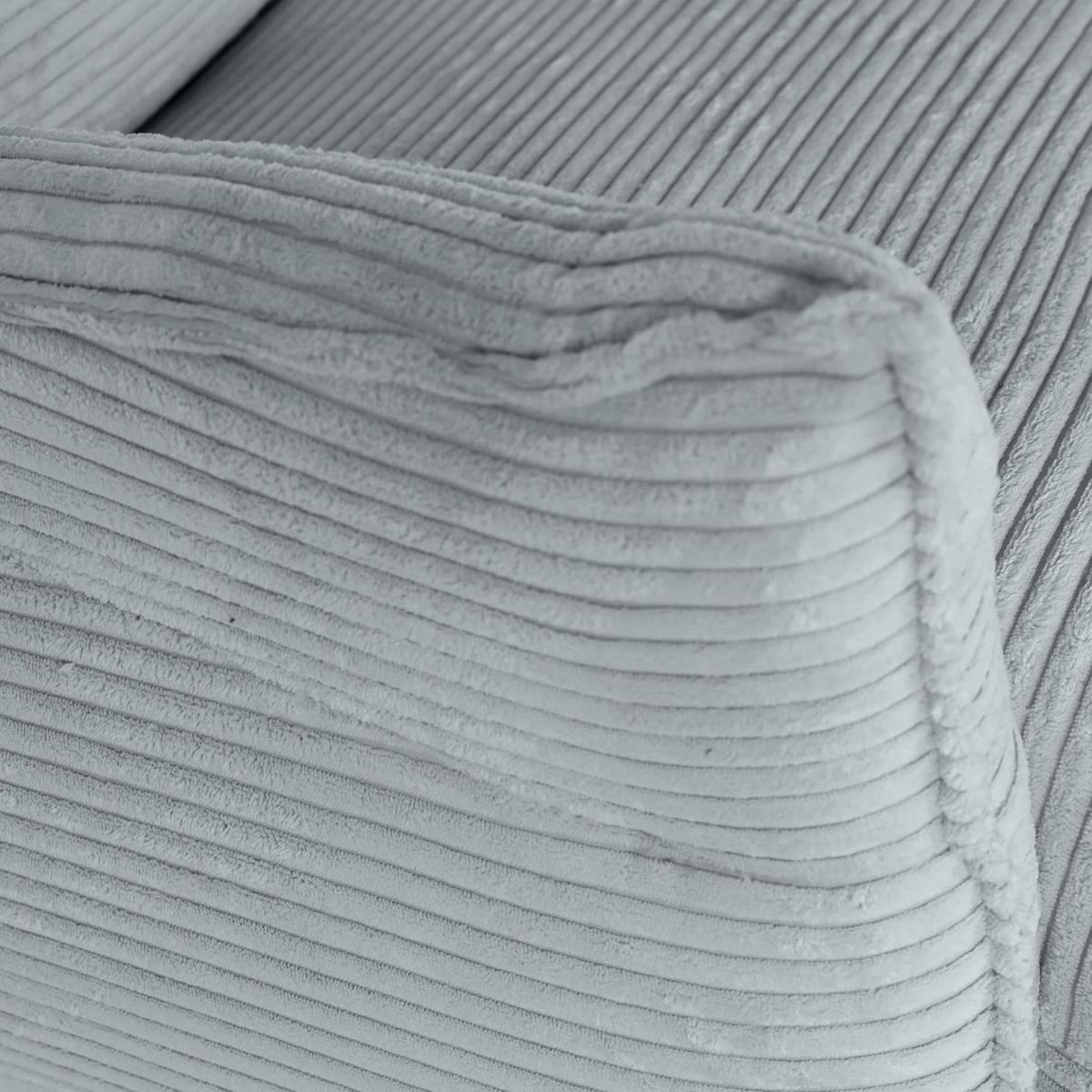 Ohrensessel Lorris - Hellgrau/Schwarz, KONVENTIONELL, Textil (83/110/92cm) - MID.YOU