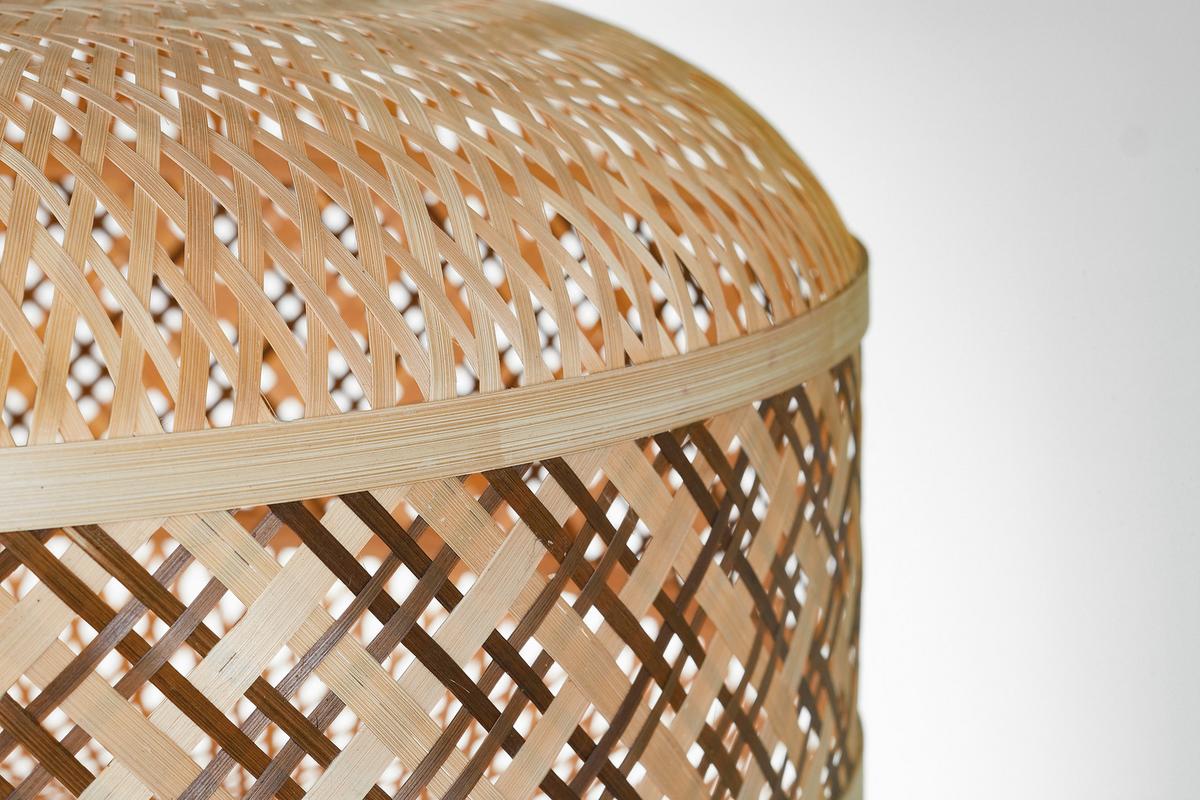 Hängeleuchte Lankawi - Naturfarben/Braun, Basics, Naturmaterialien (50/25cm) - Good & Mojo