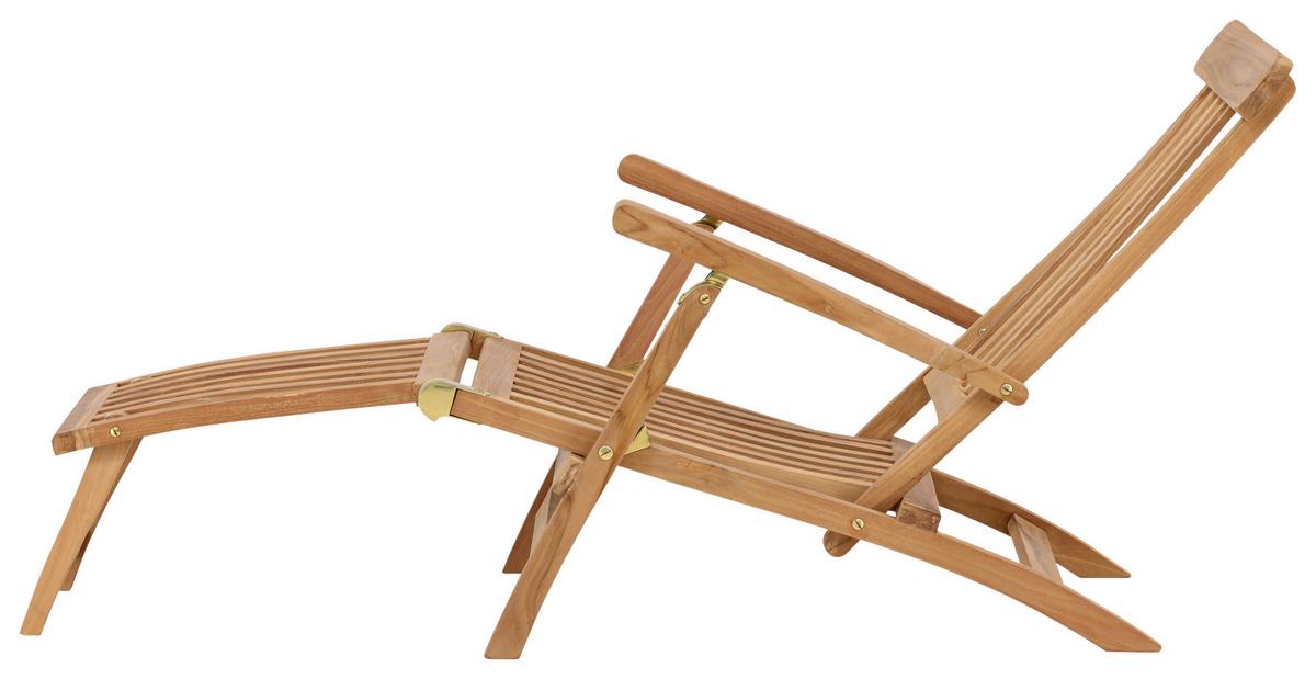 Sonnenliege Kenya Teakholz - KONVENTIONELL (60/95/150cm) - Gardenson