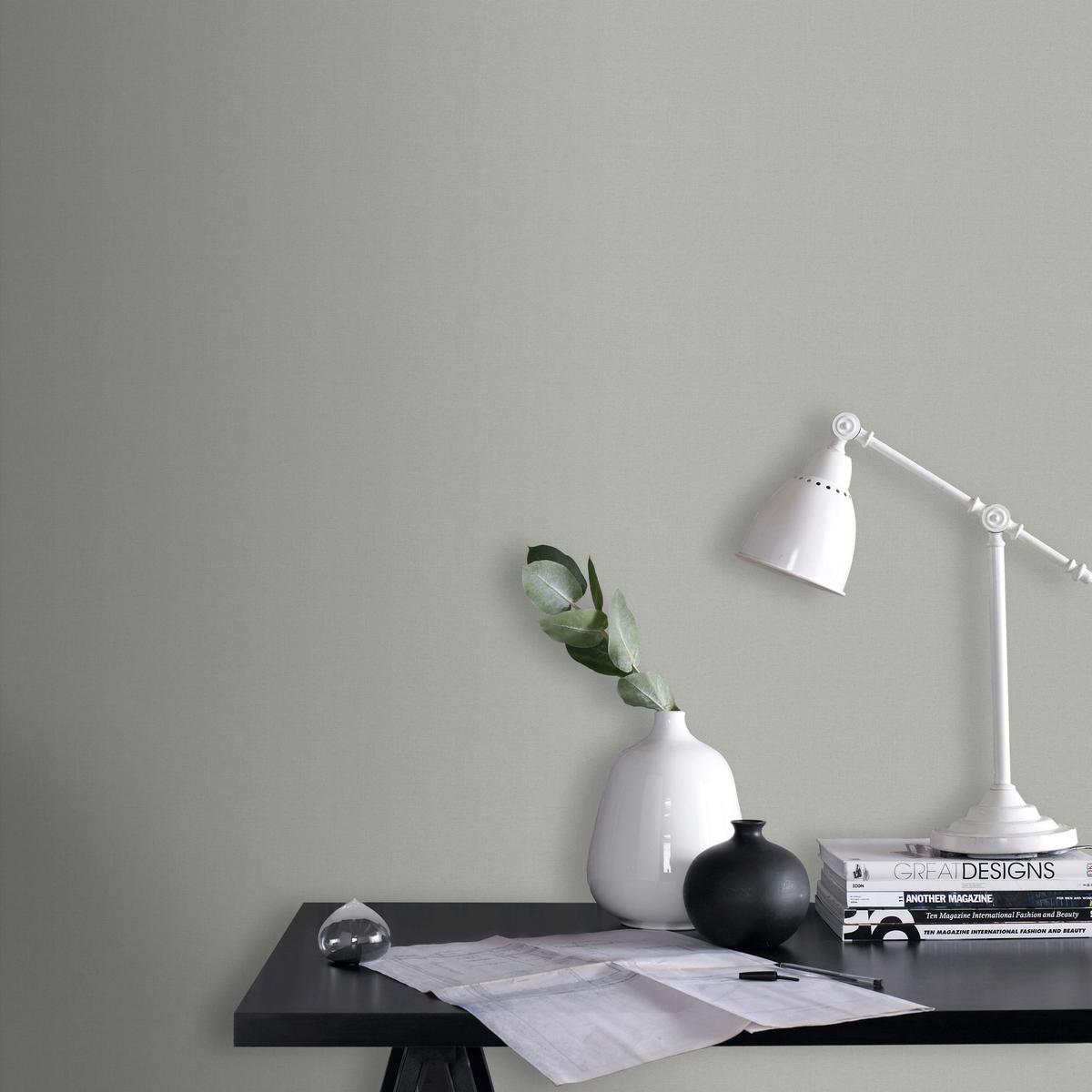 Vliestapete 5673492 - Grau, Basics, Papier/Kunststoff (52/1000cm)