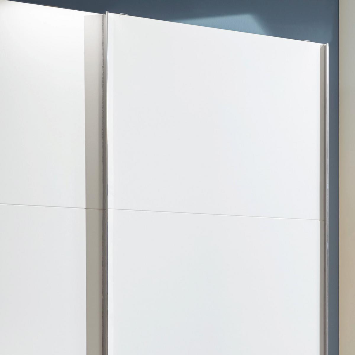 Schwebetürenschrank Mit Laden 250cm Level 36a, Weiß/eiche - Eichefarben/Weiß, MODERN, Holzwerkstoff (250/216/65cm) - MID.YOU