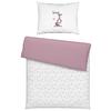 Baba Ágyneműhuzat-garnitúra Lilly - lila/fehér, Modern, textil (100/135cm) - Luca Bessoni