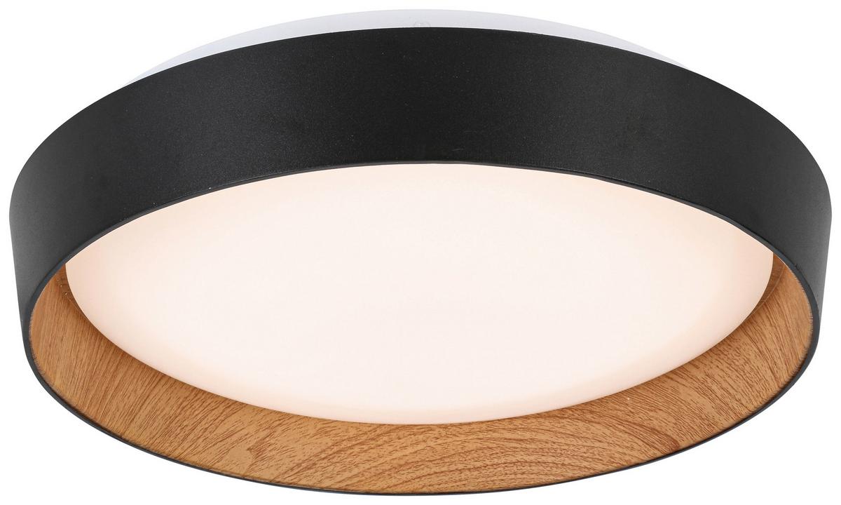 STROPNÉ LED SVIETIDLO LIA - biela, Konventionell, kov/drevo (39/7cm) - Mömax