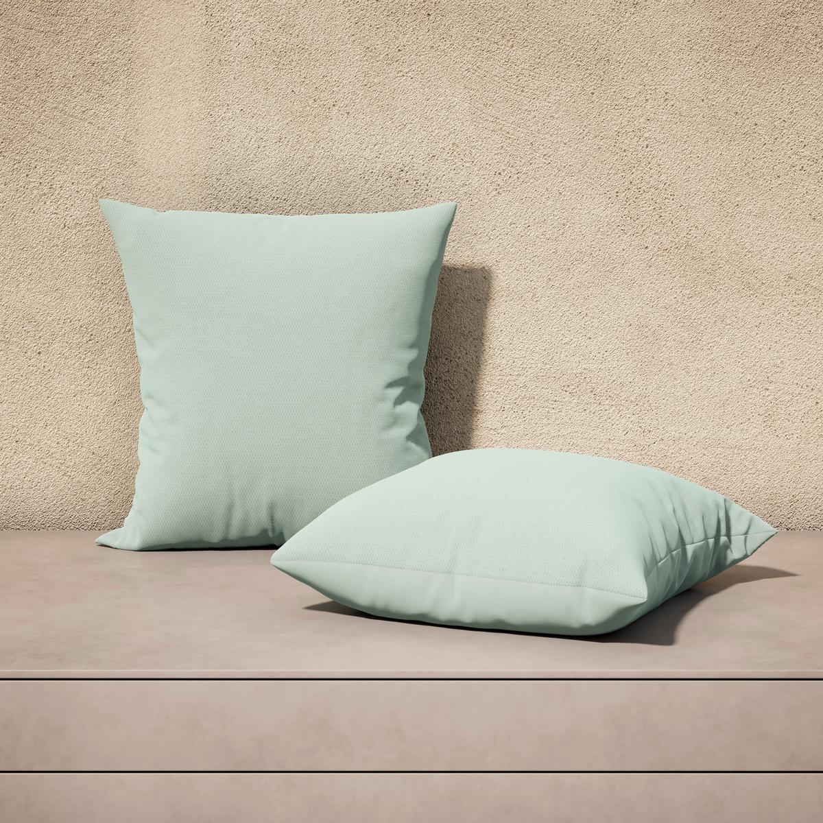 VONKAJŠÍ VANKÚŠ DIVINA - zelená, Modern, textil (45/4/45cm) - Bessagi Garden