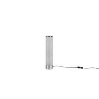 Led-tischlampe Rico Dimmbar Weiß/chromfarben Farbwechsler - Chromfarben/Weiß, Design, Kunststoff/Metall (8,3/38,00cm)