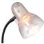 Klemmleuchte Lea - Transparent/Schwarz, KONVENTIONELL, Kunststoff/Metall (34cm) - Homezone Klemmleuchte Lea - Transparent/Schwarz, KONVENTIONELL, Kunststoff/Metall (34cm) - Homezone