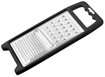 Reszelő Fekete Kerettel - Fekete/Ezüst, konvencionális, Fém (11/28cm)