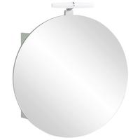 Spiegelschrank Bjarne mit Led 1 Türe - Jadegrün/Salbeigrün, MODERN, Glas/Holzwerkstoff (65/68,3/15,7cm) - MID.YOU