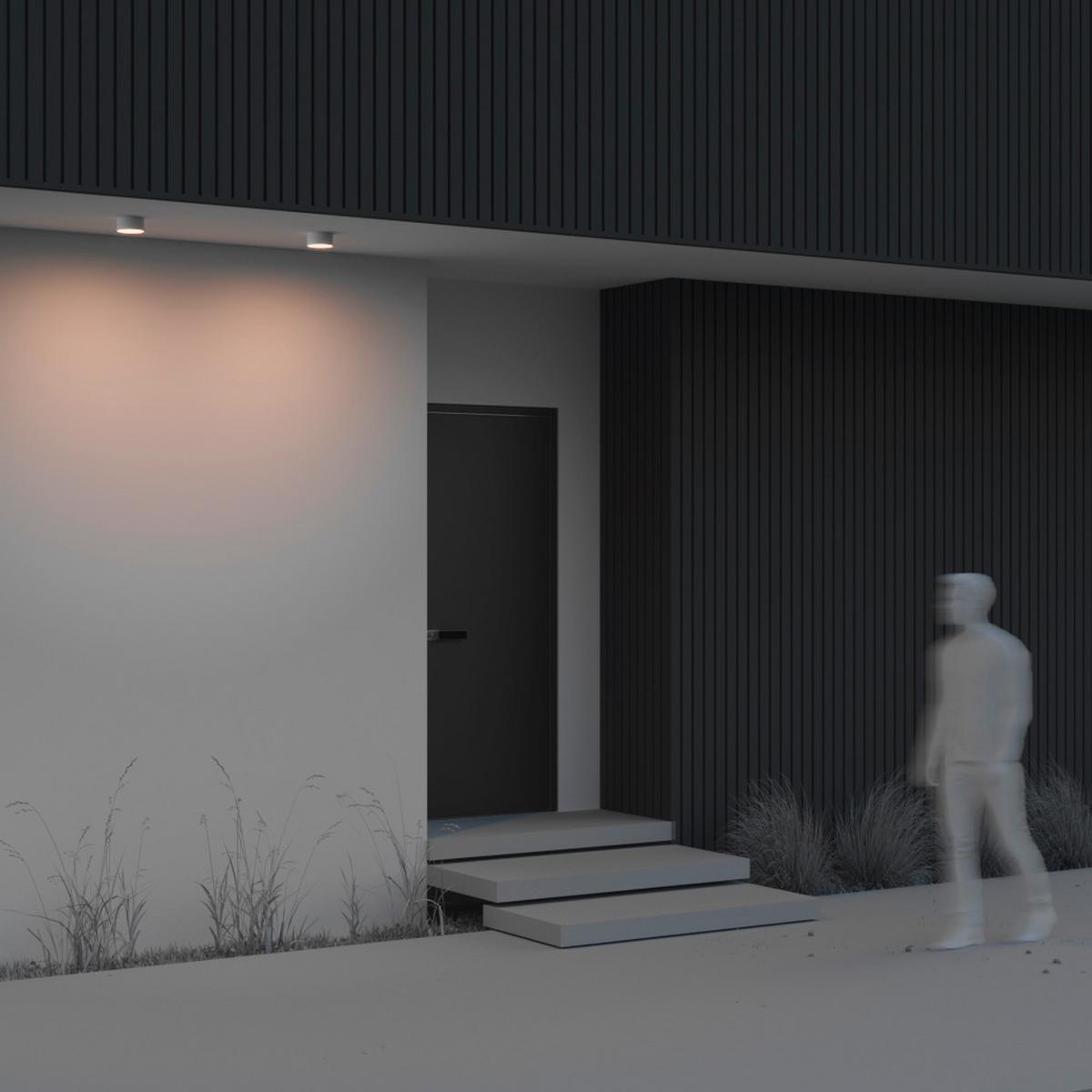 Außendeckenleuchte Zon Ip - Weiß, MODERN, Metall (12/5,8cm) - MAYTONI