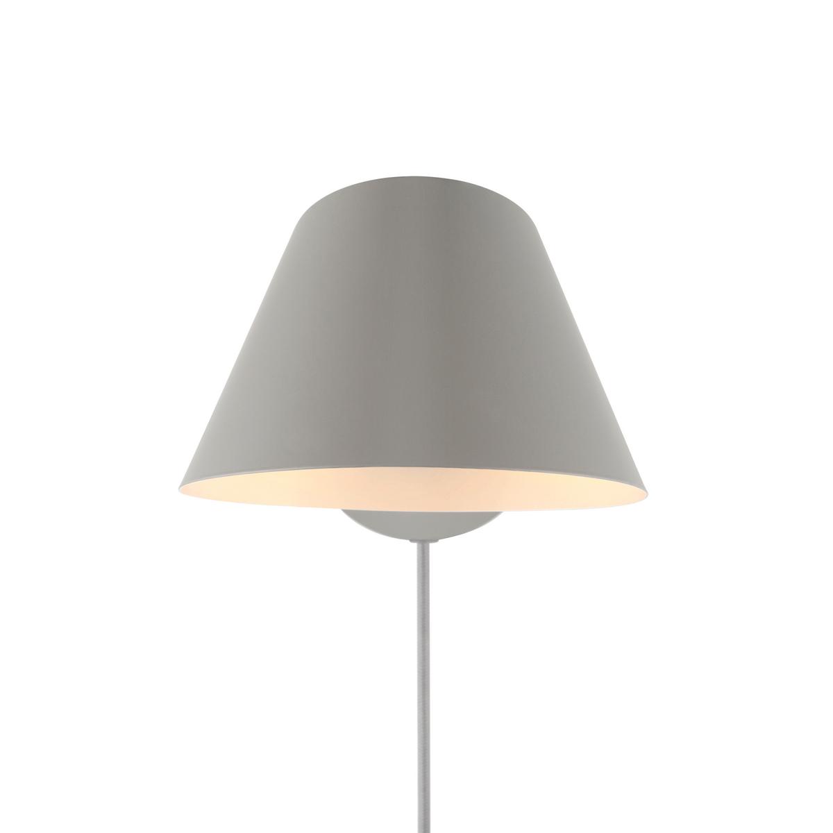 Wandleuchte Stay Grau D: 15 cm - Grau, Design, Metall (15/11,7cm) - Nordlux