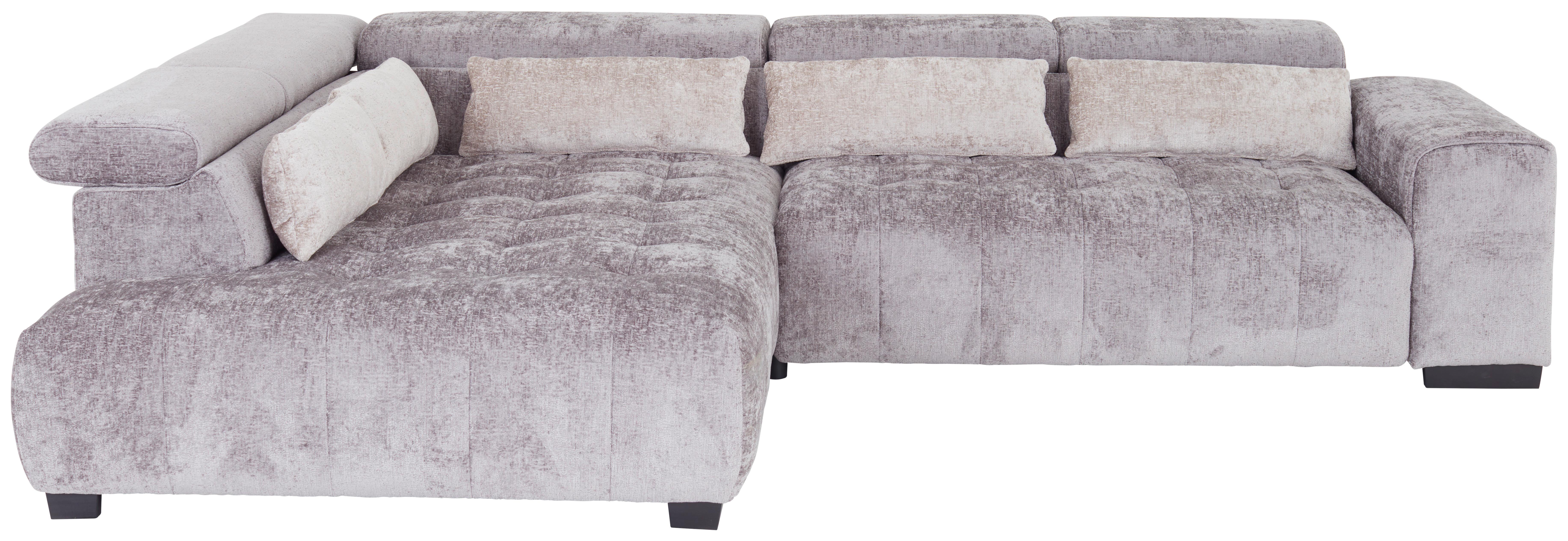 Ecksofa Matera - Beige/Schwarz, MODERN, Holz/Holzwerkstoff (230/311cm)