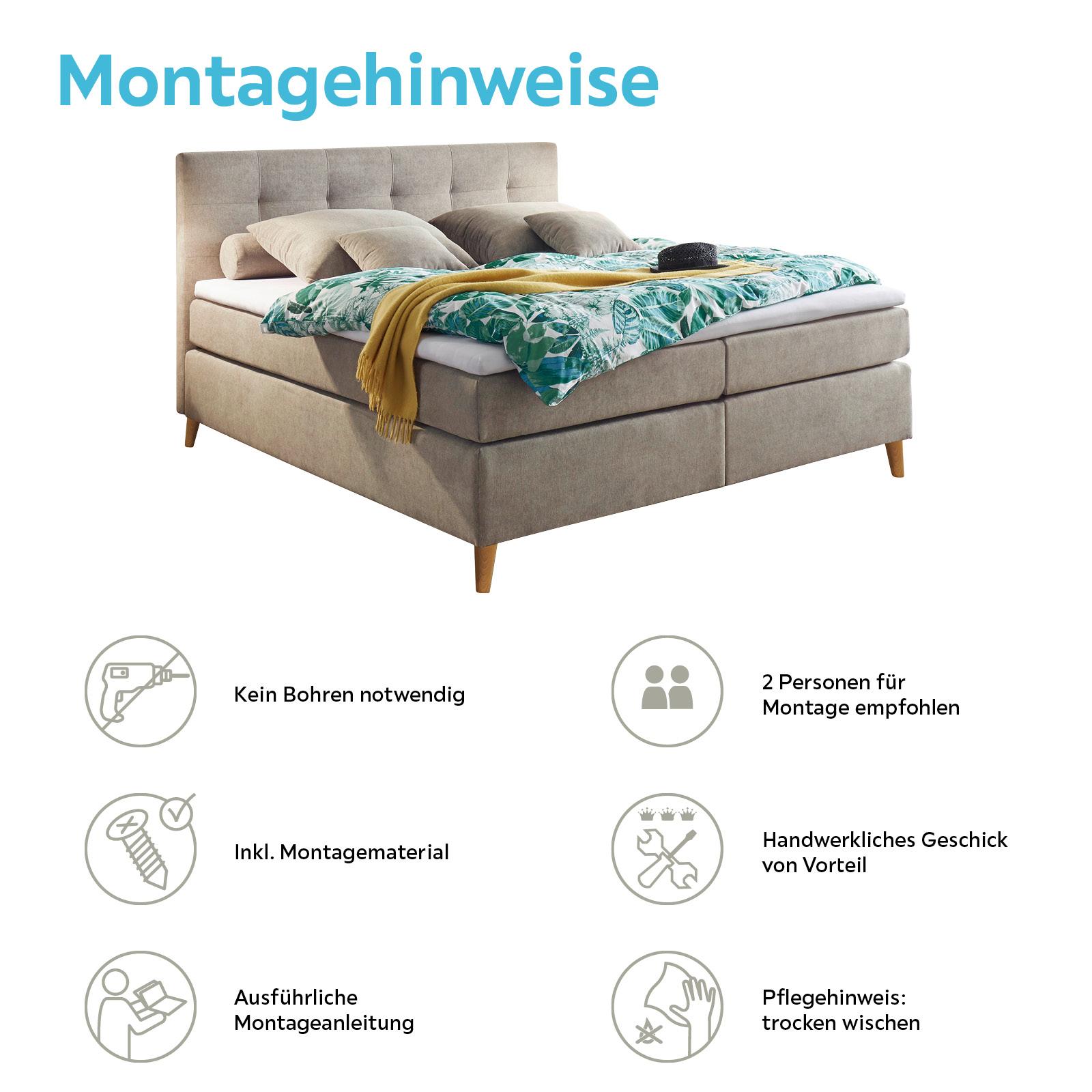Boxspringbett Montage