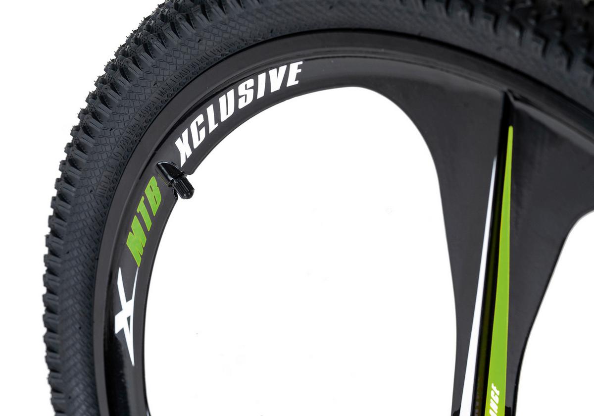 Mountainbike Hardtail 29 Zoll Xplicit 21 Gänge - Schwarz/Grün, Basics, Metall (139/76/21cm) - KS Cycling