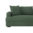Megasofa Pelle-Megasofa - Wengefarben/Grün, Trend, Textil (261/124cm) - Luca Bessoni