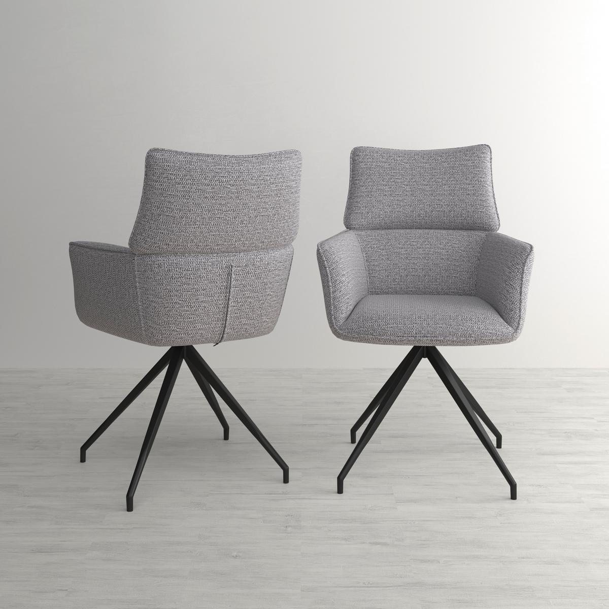 Stolička PAOLO sivá - čierna/sivá, Modern, kov/drevo (57/89/62cm) - Bessagi Home
