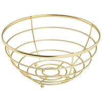 MÍSA NA OVOCE SERDY - barvy zlata, kov (25/12,7cm) - Mömax