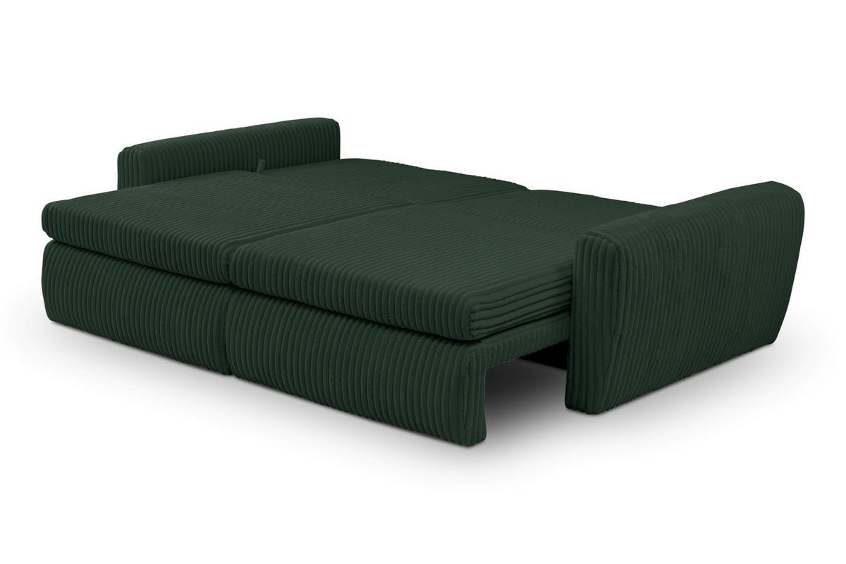Schlafsofa Mevi Grün B: 240 Cm - Grün, MODERN (240/72-90/120cm) - Premium Living