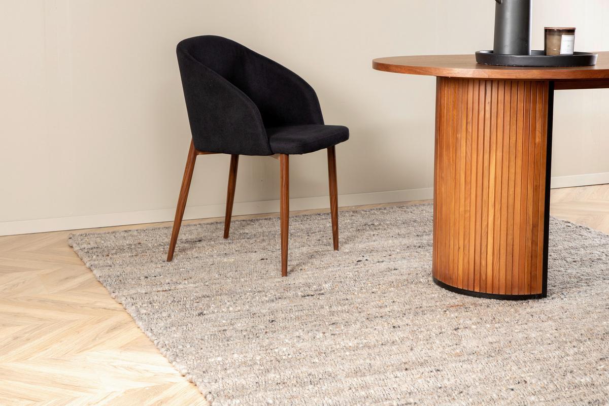 Flachwebteppich Loump - Beige/Grau, LIFESTYLE, Textil (160/230cm) - P & B