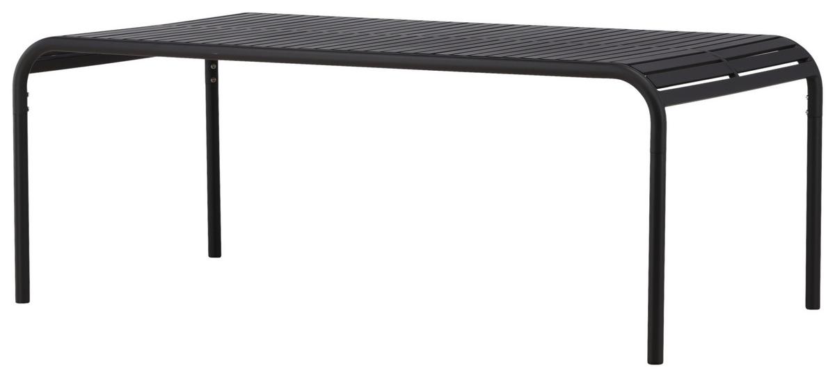 Gartentisch Borneo - Anthrazit, Basics, Metall (200/100/75cm) - Gardenson