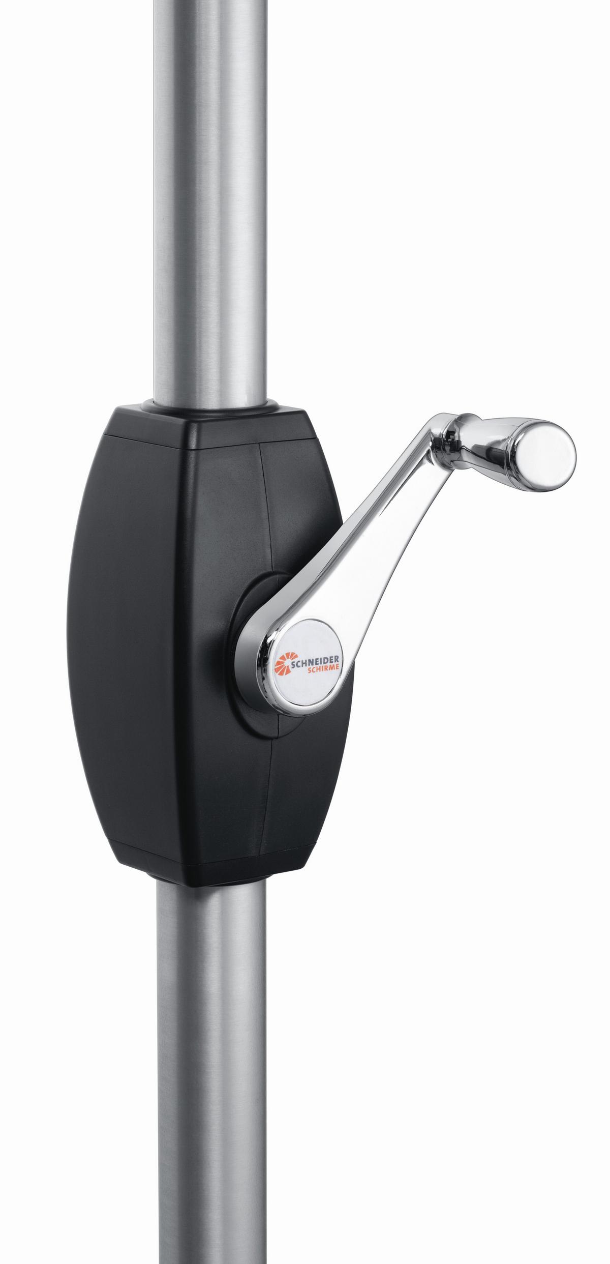 Sonnenschirm Venedig BxHxT: 270x250x270 cm Naturfarben - Silberfarben/Naturfarben, Basics, Textil/Metall (270/250/270cm) - Schneider