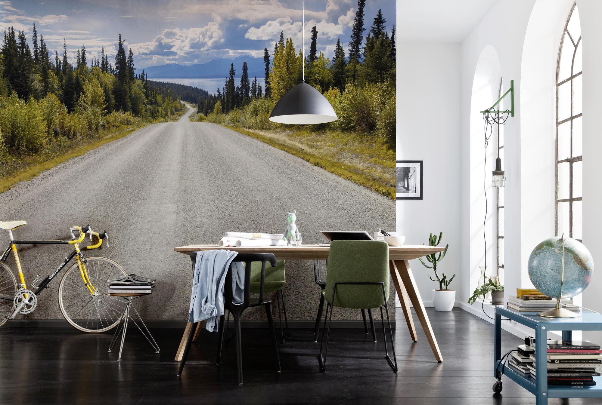 Fototapete Atlin Road - Natur, Papier (368/254cm)