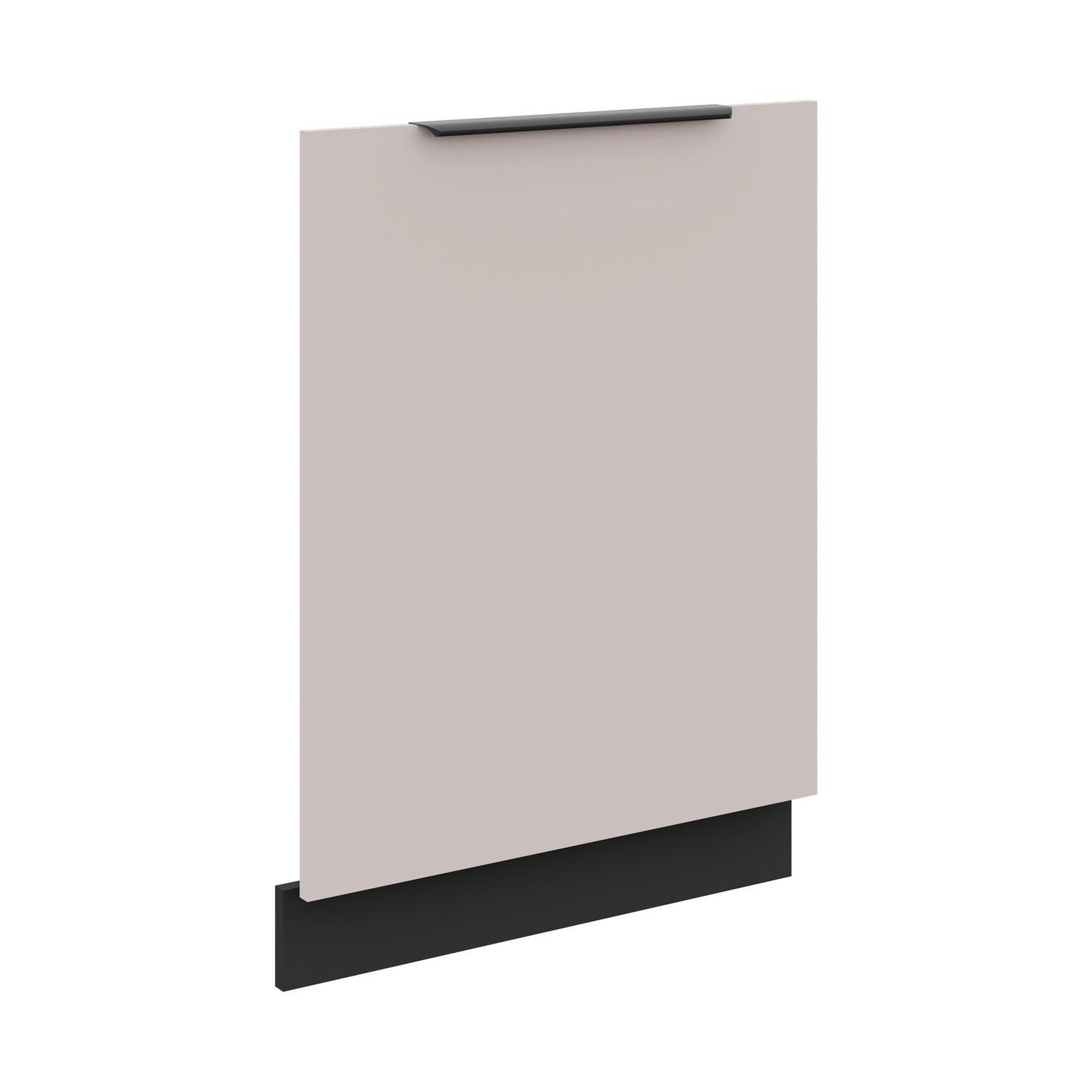 Konyhaszekrény Ajtó Arona 59,6/71,3cm - bézs/fekete, Modern, faalapú anyag (59,6/71,3/1,6cm)