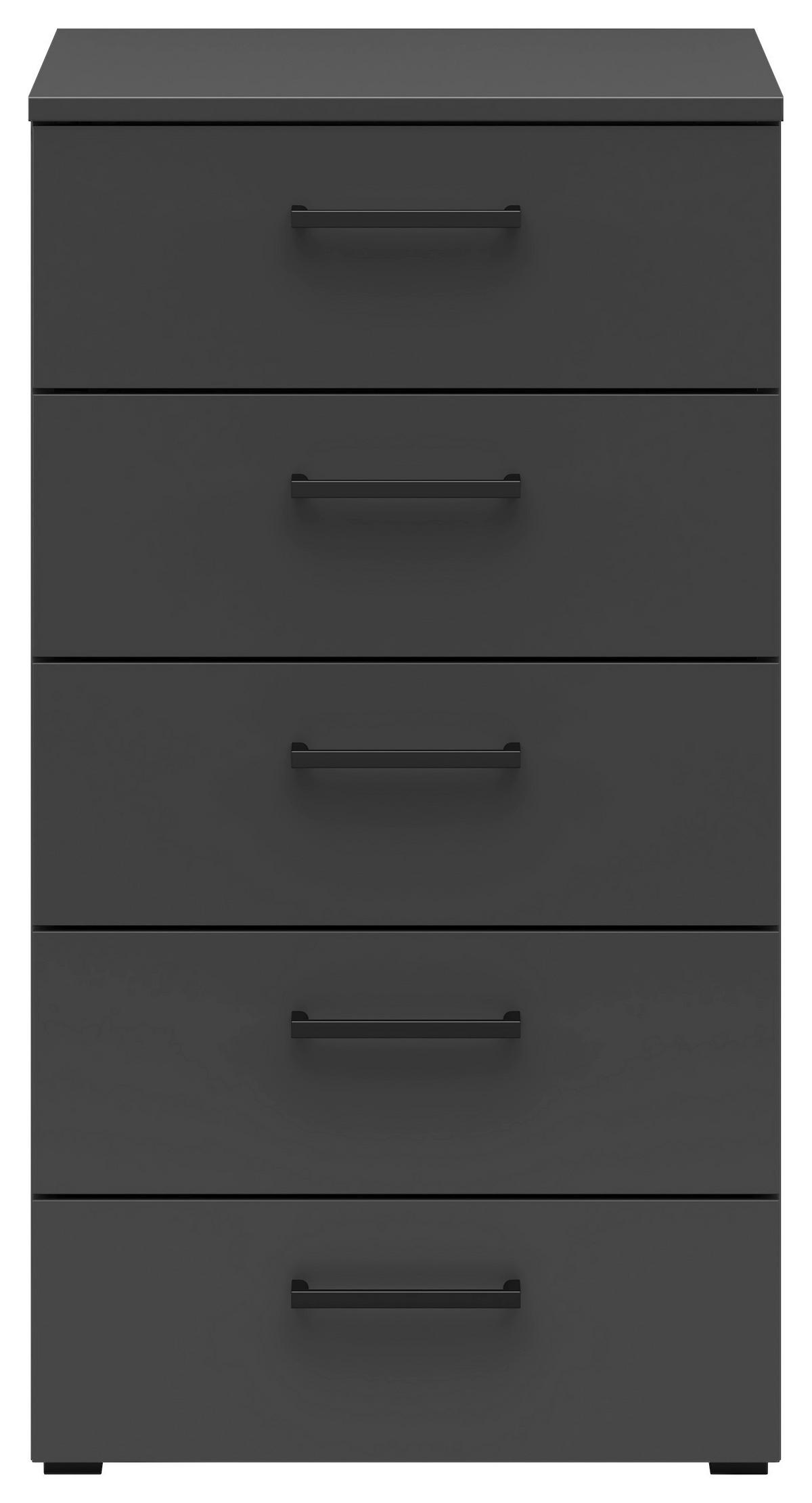 Komód Multistauraum - grafitszürke, Modern, faalapú anyag (45/83/40cm) - Carryhome