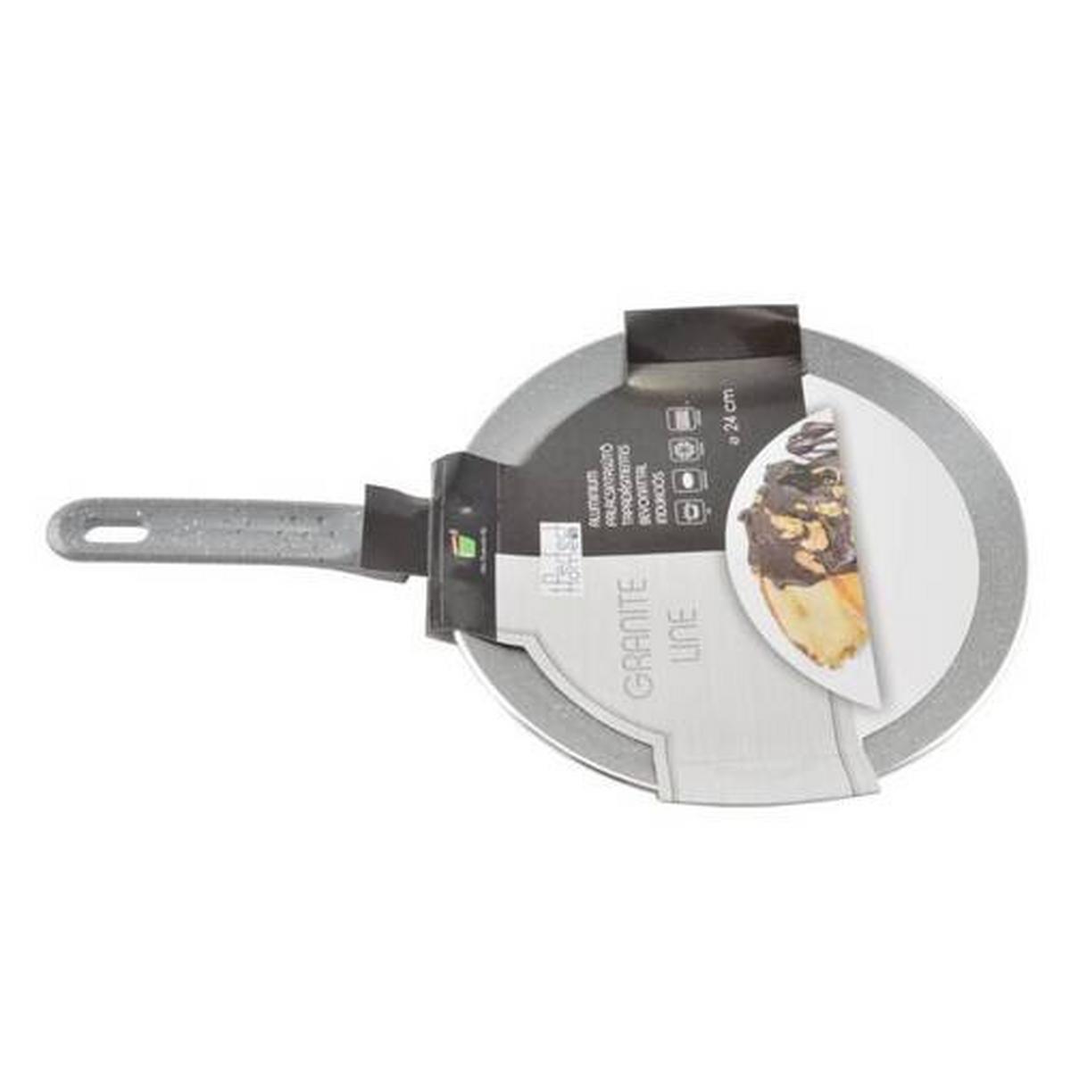 Palacsintasütő Granite - bézs/antracit, fém