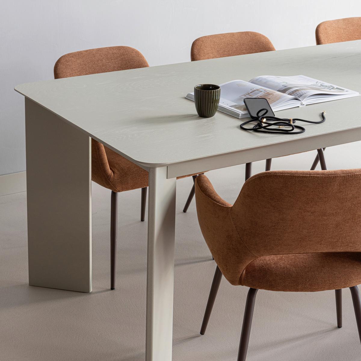 Armlehnstuhl-Set Jenny Braun B: 58cm - Dunkelbraun/Braun, MODERN, Textil/Metall (58/80/58cm) - Livetastic