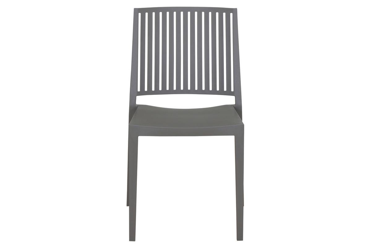 Gartensessel-Set Lane - Grau, Basics, Kunststoff (46/80/56cm) - Siena Garden