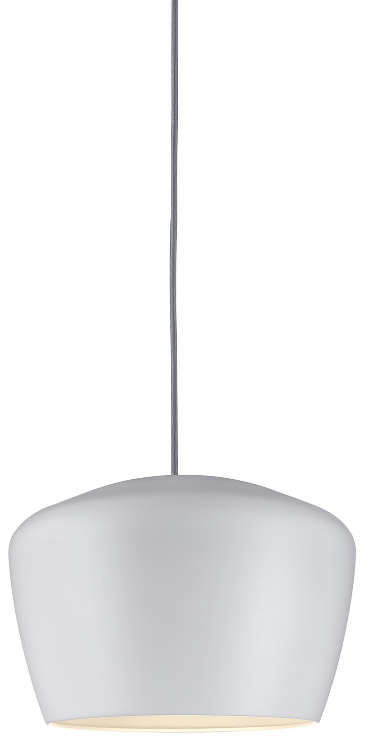 Schienensystem Urail Leuchtenschirm 95438 Weiß - Weiß, Design, Metall (35/24cm) - Paulmann
