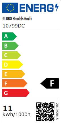 LED ŽÁROVKA 10799DC - opál, plast (9,5/14,2cm) - Globo