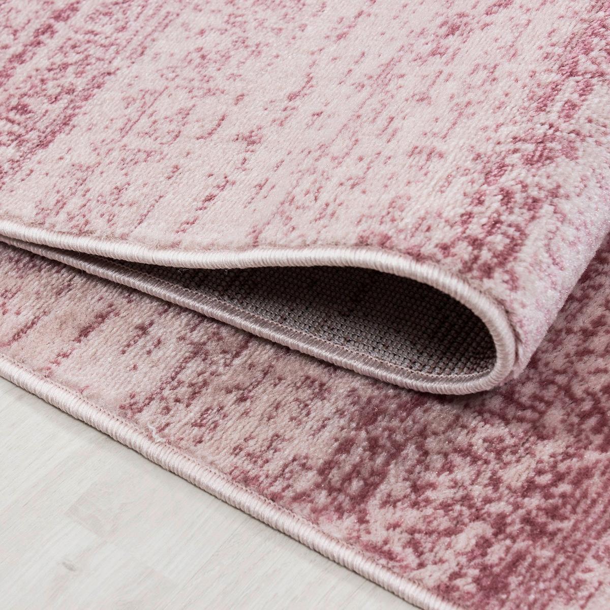 Webteppich Pink Naturfaser Plus 200x290 cm - Pink, Design, Textil (200/290cm)