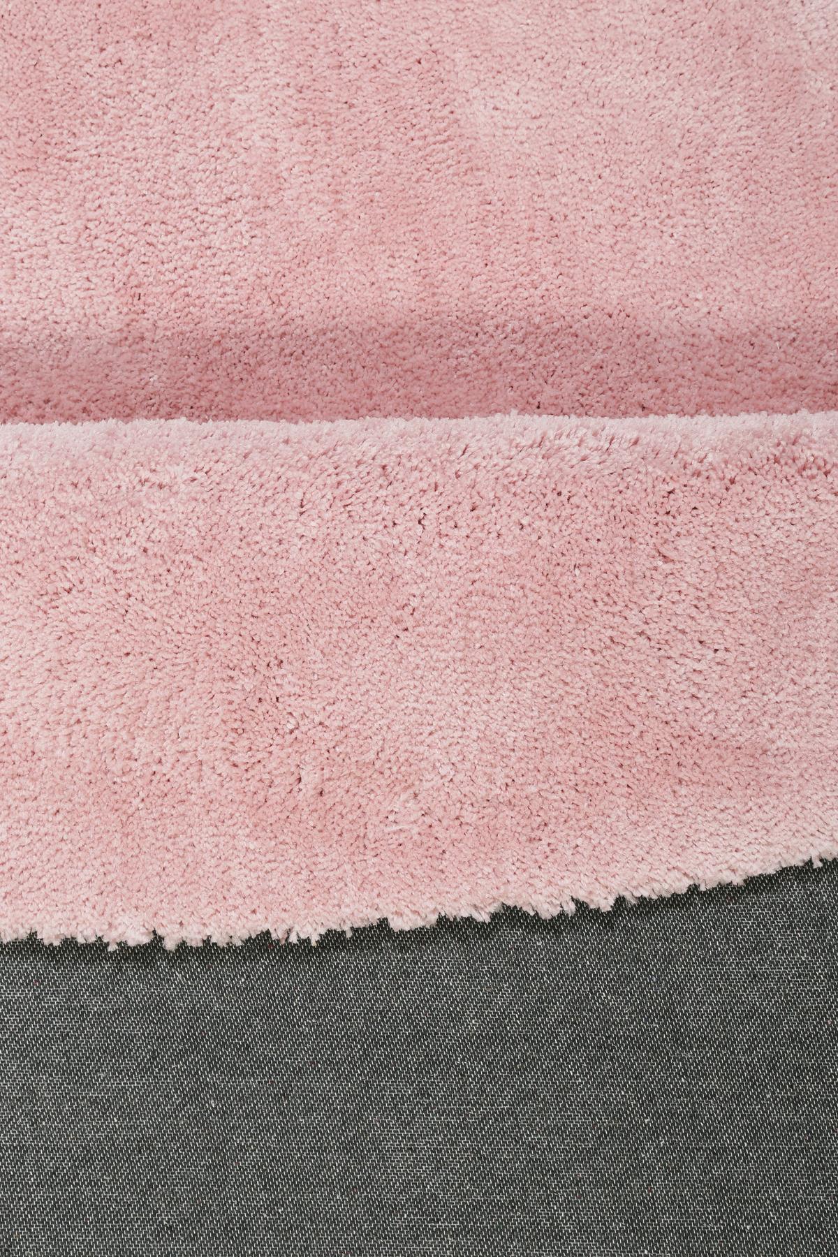 Hochflorteppich, 120 Cm Relaxx Esp-4150-27 120 Rd. - Rosa, Basics, Textil (120cm) - Esprit