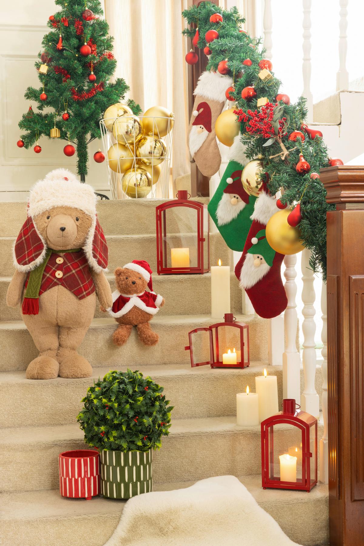 Laterne Sandra - Rot, KONVENTIONELL, Glas/Metall (19/15/35cm) - Luca Bessoni