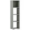 Aktenregal Niels Petrol B: 36,3 cm - Petrol, MODERN, Holzwerkstoff (36,3/142,7/33cm) - MID.YOU