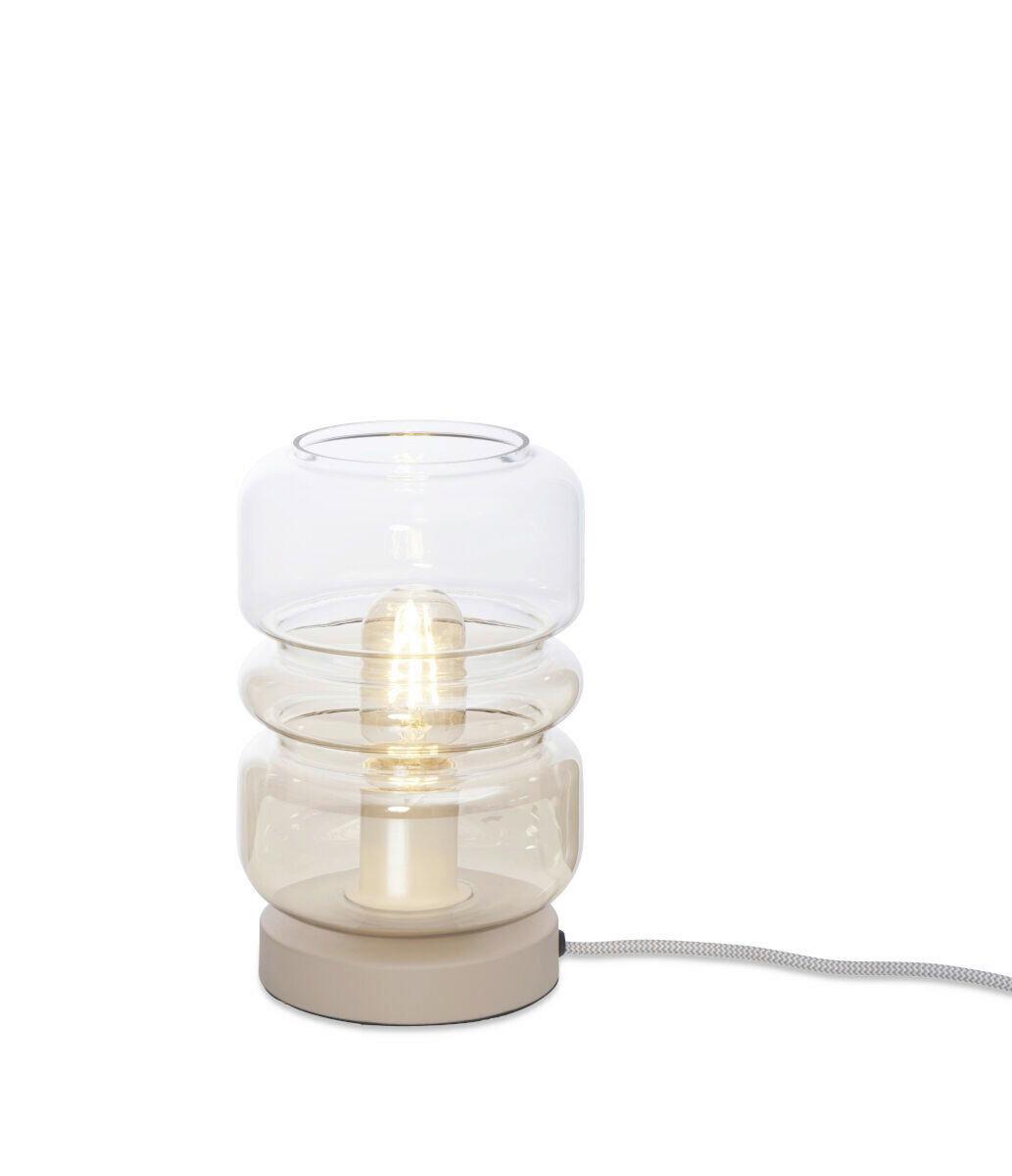 Tischleuchte Verona - Bernsteinfarben, Trend, Glas (15/23cm) - It's about Romi