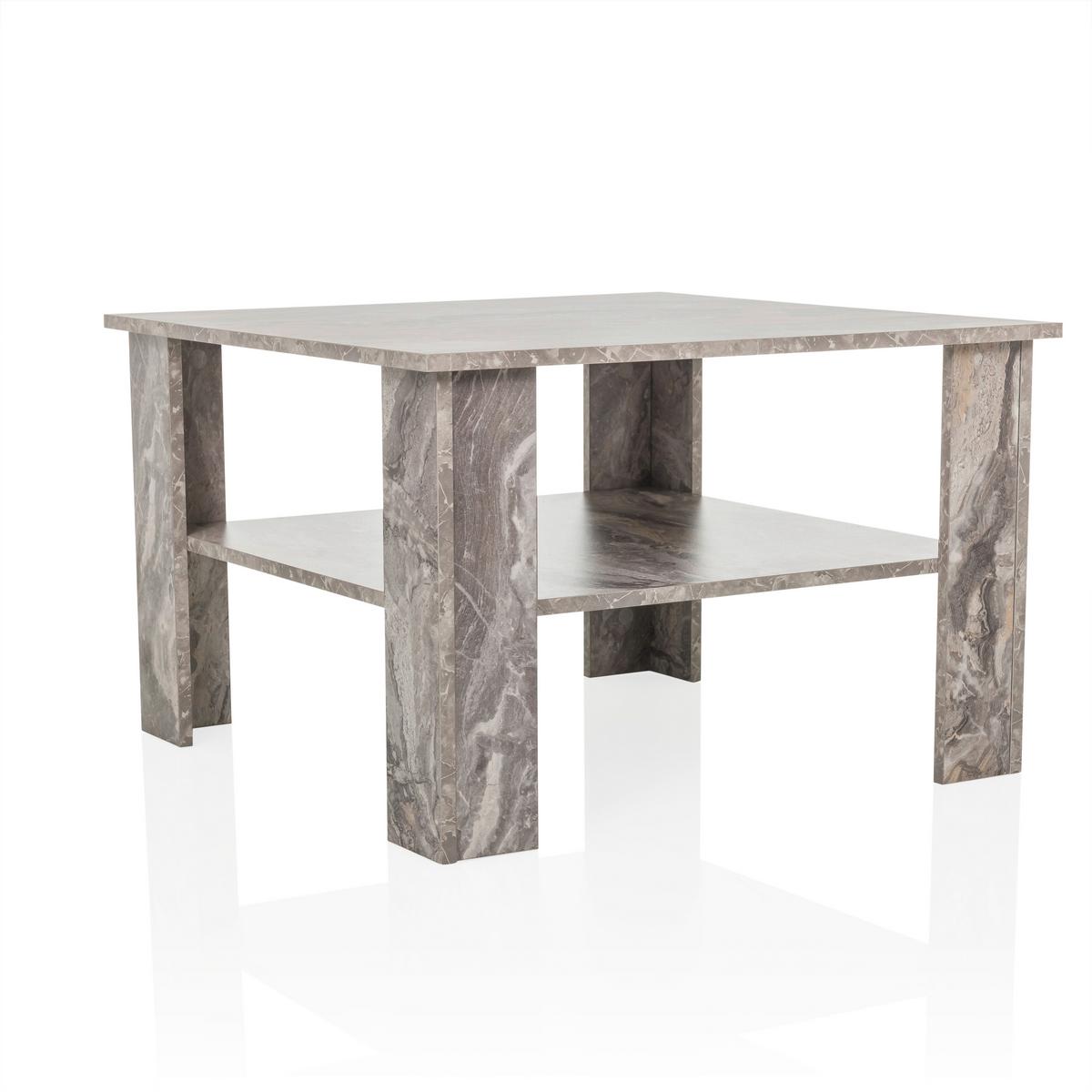 Couchtisch Bismo Grau B: 70 cm - Grau, MODERN, Holzwerkstoff (70/70/45cm) - MID.YOU